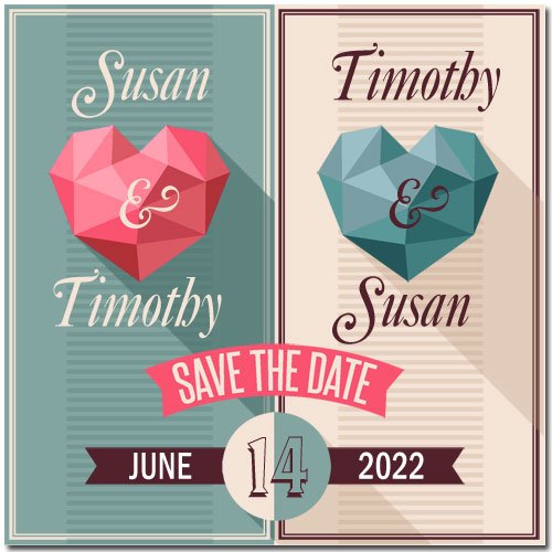 modern-Save-the-Date-magnet-two-hearts